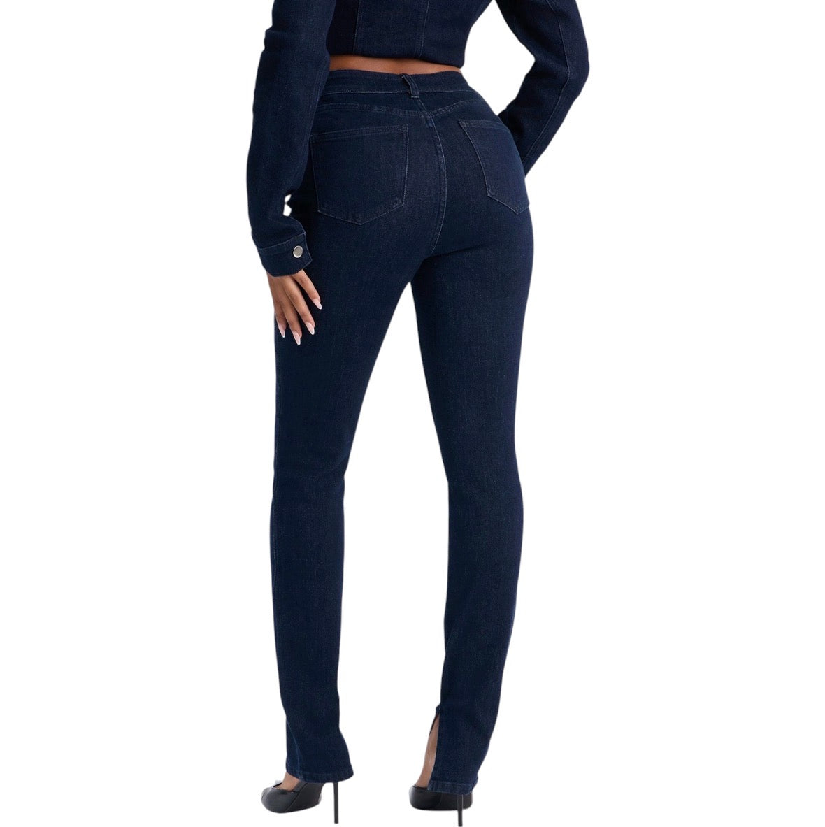 Windsor Stretch High Rise Skinny Jeans Dark Wash