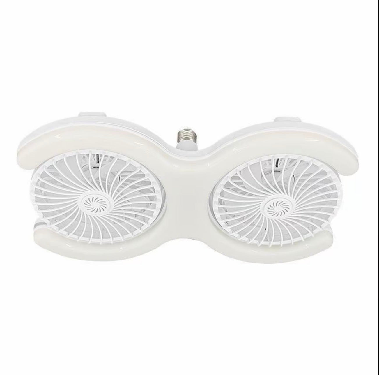 E27 E26 Screw Base LED Ceiling Fan Light with Remote