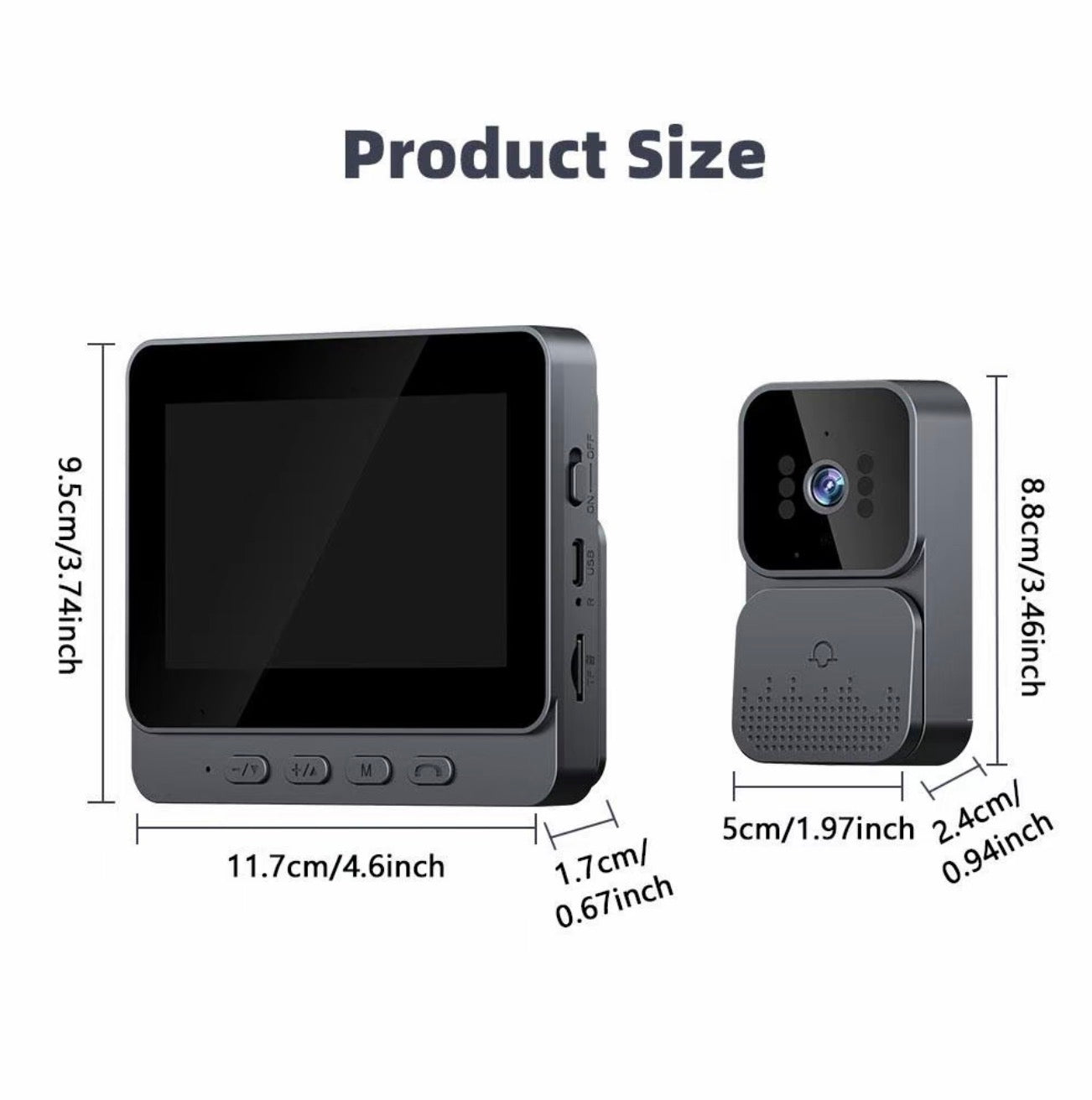 Video Doorbell Camera UK No Subscription Fees Smart Security