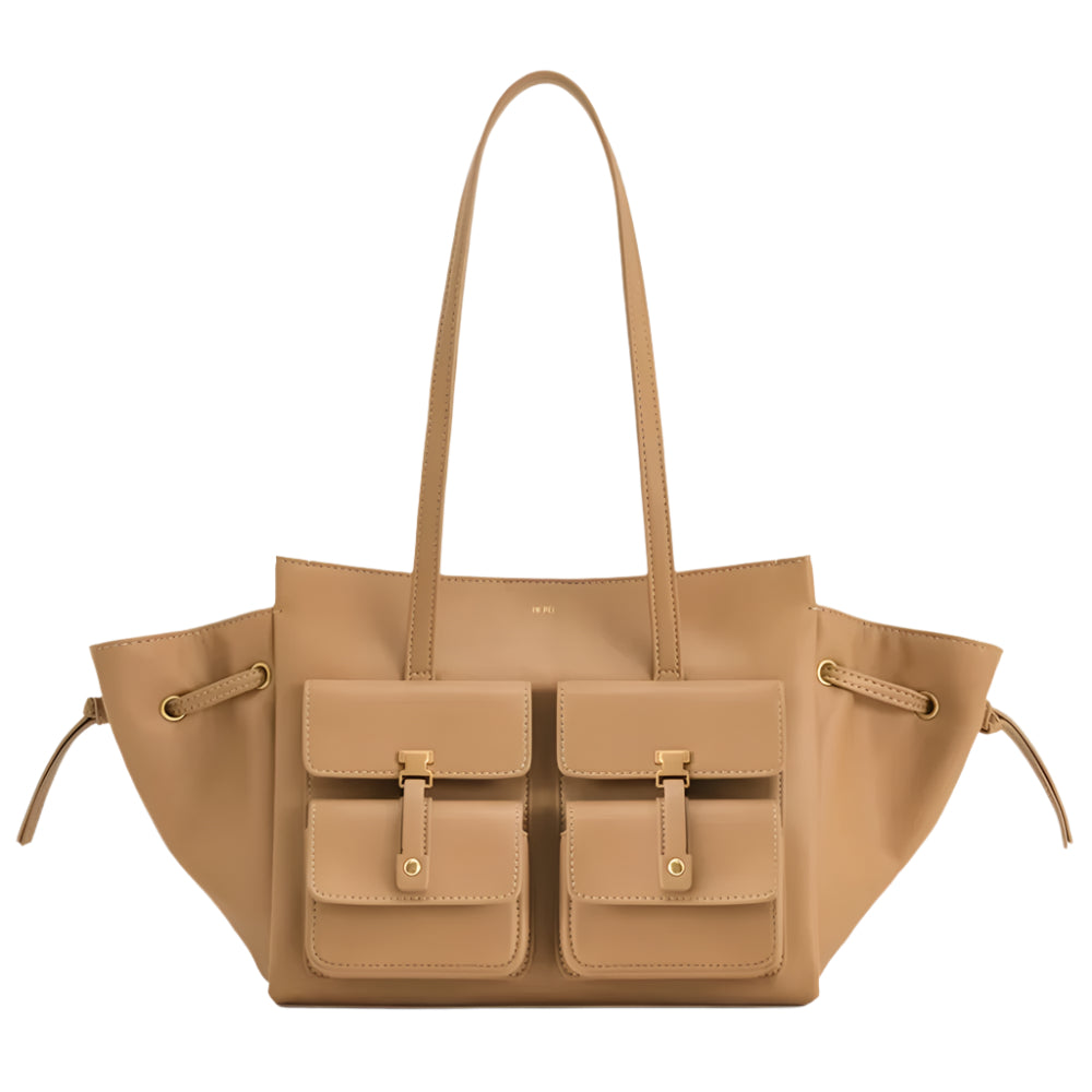 Vegan Leather Motorcycle Style Tote Bag Women'S Large Capacity Crossbody Purse for Commuters Underarm Shoulder Handbag