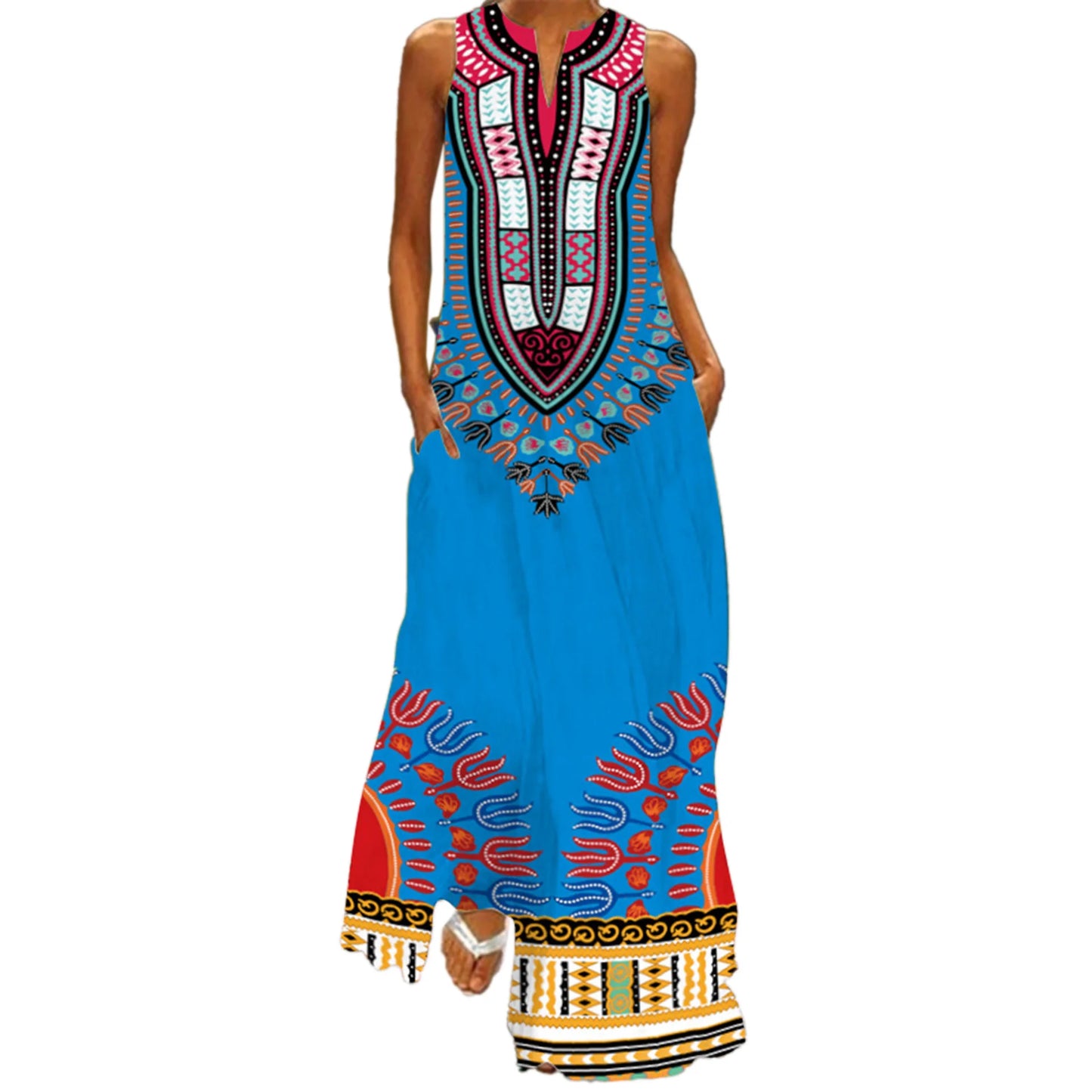 New in Evening Dresses African Dresses for Women Fashion Africa Clothing Dashiki Robe Africains Femme 2025 Summer