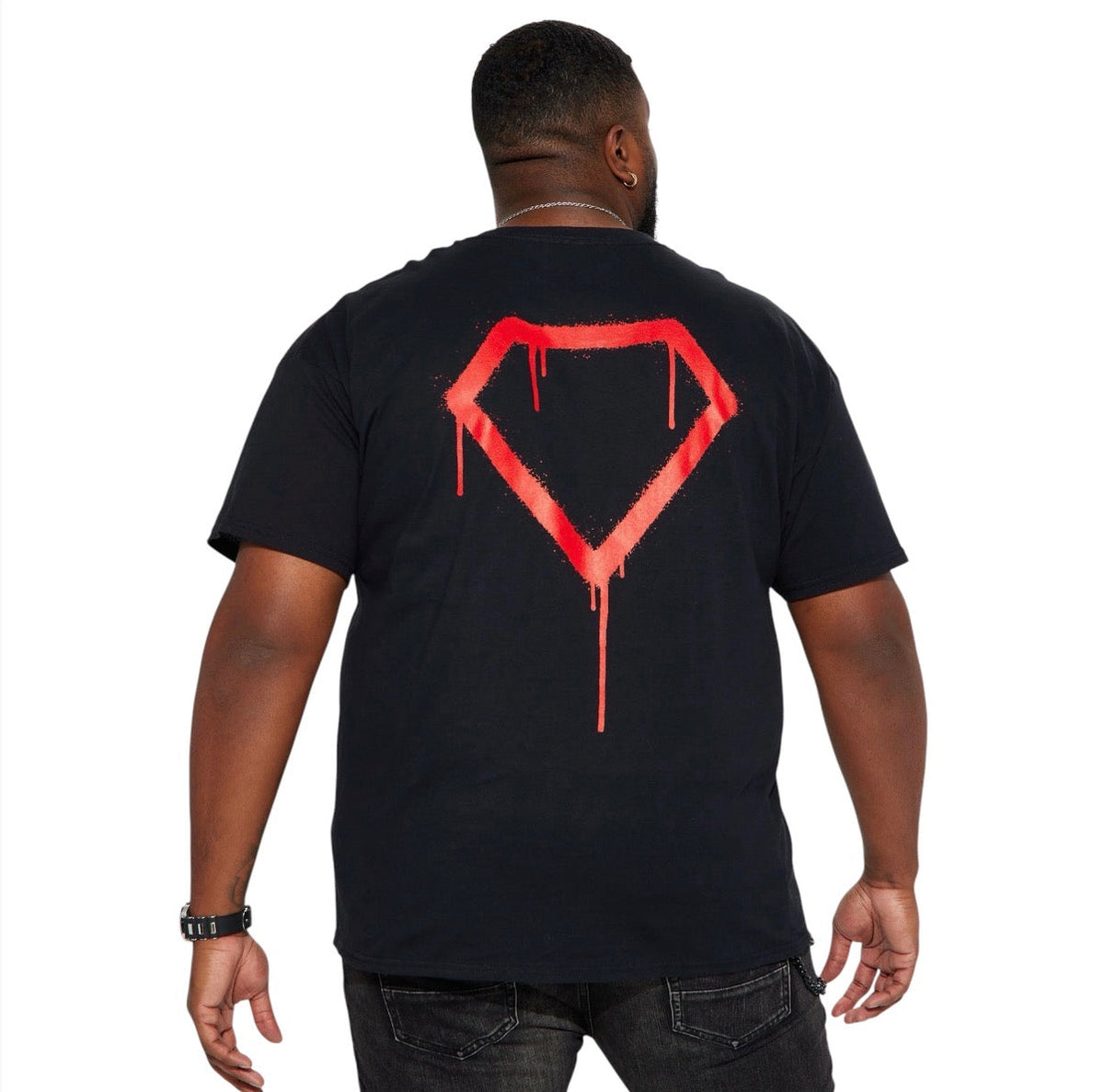 Diamond Goat Short Sleeve Tee Black