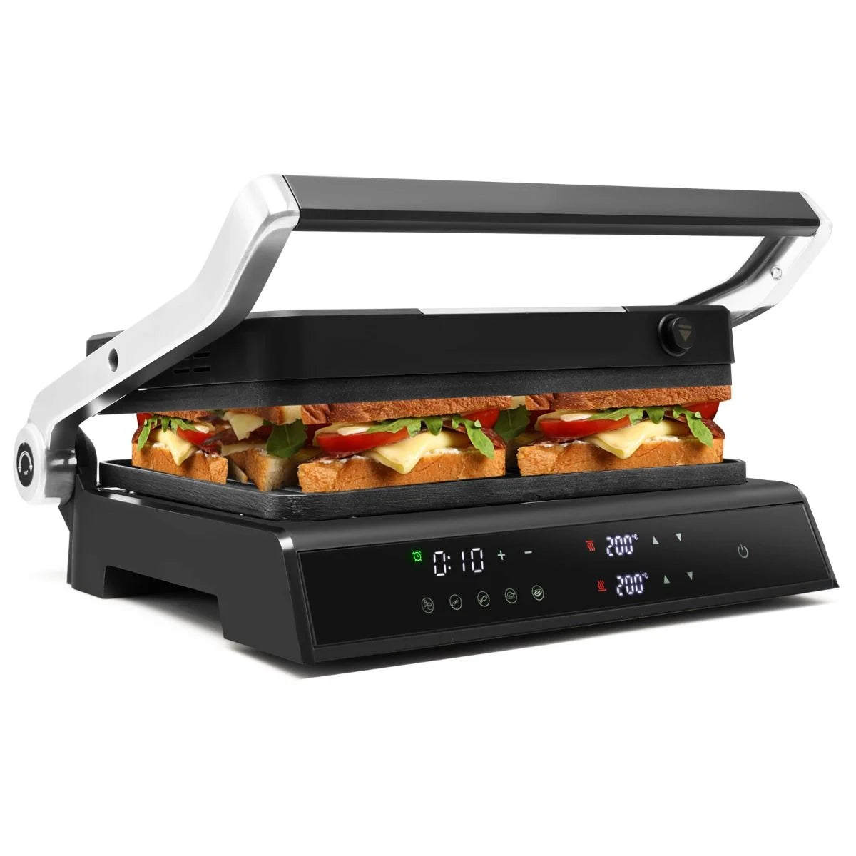 1200W Adjustable Temperature Non-Stick Electric Grill