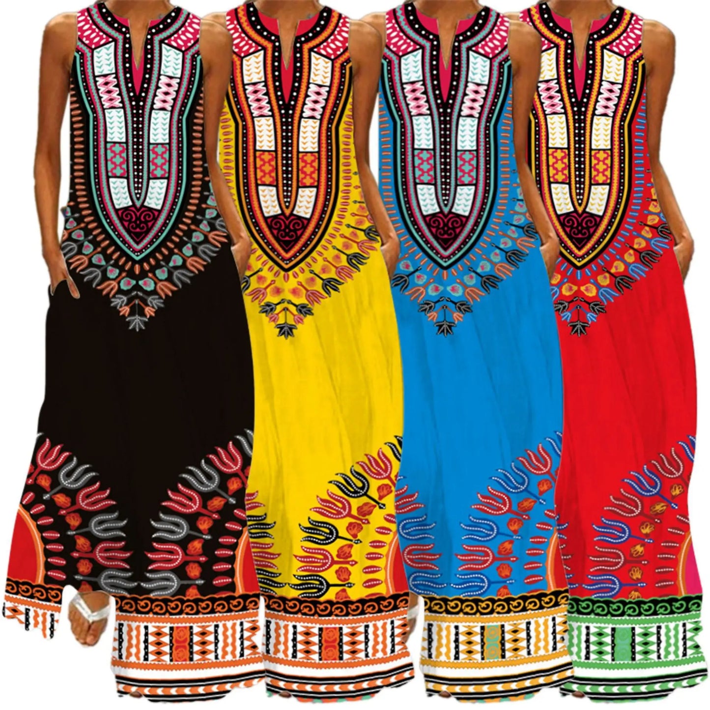 New in Evening Dresses African Dresses for Women Fashion Africa Clothing Dashiki Robe Africains Femme 2025 Summer