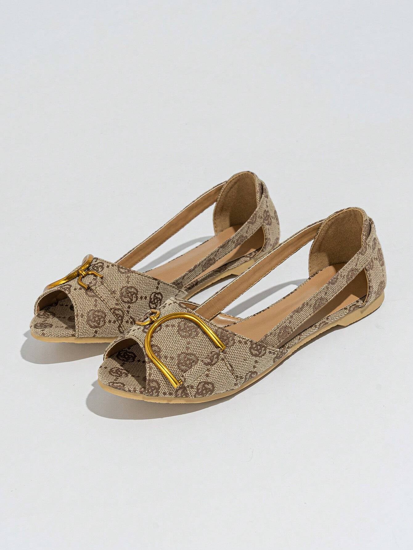 Women'S Comfortable Hollow Out Casual Flat Shoes
