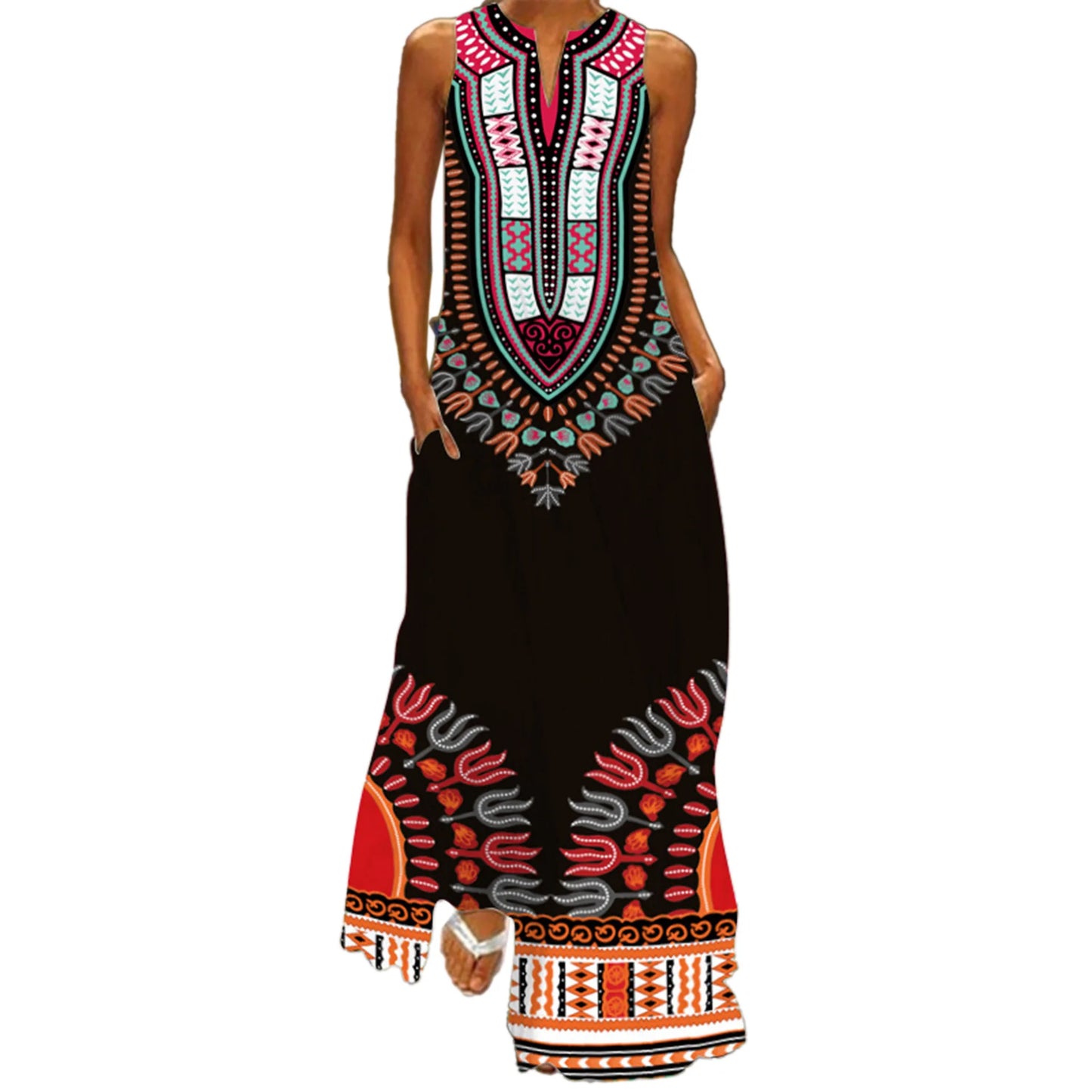 New in Evening Dresses African Dresses for Women Fashion Africa Clothing Dashiki Robe Africains Femme 2025 Summer