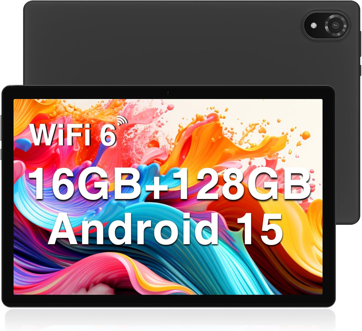 DOOGEE (2025) Android 15 Tablet 10 Inch, 16GB RAM+128GB ROM(1TB TF), 2.0 Ghz/1280 * 800 HD+ Ips/Wifi 6/Bluetooth 5.0/5060Mah/5Mp+8Mp/Otg/Type C/3.5Mm Headphone Jack(Gray)