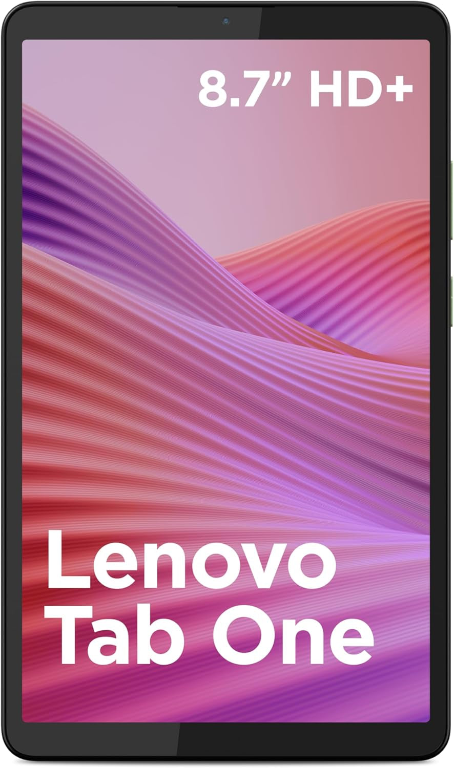 Tab One Android Tablet | 8.7 Inch HD Display | Mediatek Helio G85 | 4GB RAM | 64GB | Wi-Fi 5 | Clear Case