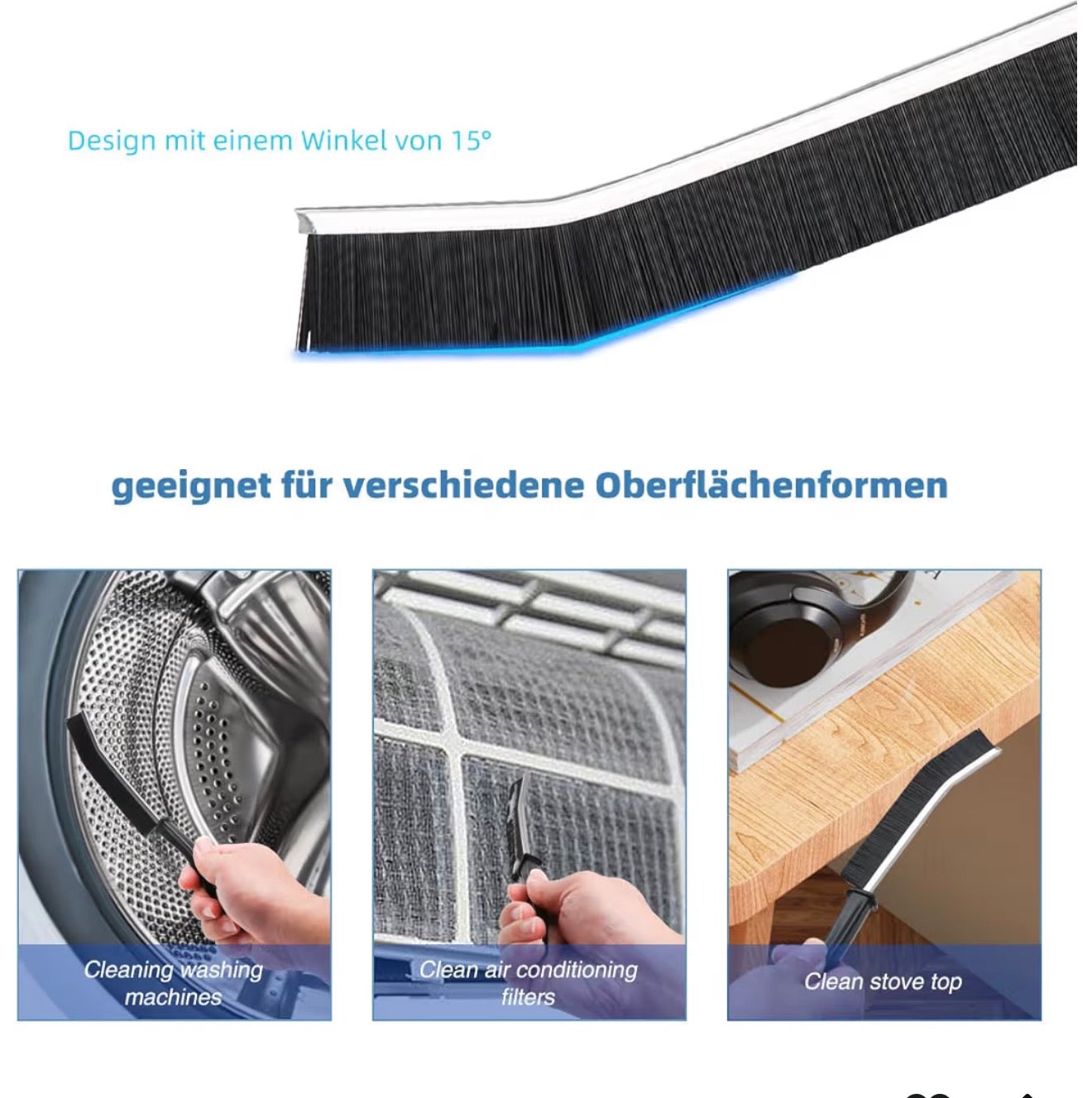 CUCM 6 Piece Crevice Cleaning Brush Set