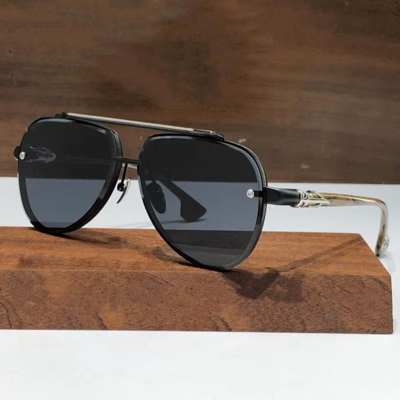 New High Quality Women Sunglasses Men Pilot Brand Designer Trend Personality Fashion Outdoor Camping Luxury Sun Glasses UV400