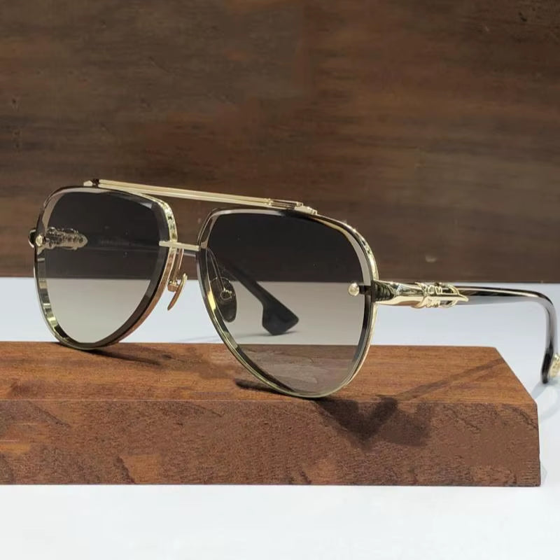 New High Quality Women Sunglasses Men Pilot Brand Designer Trend Personality Fashion Outdoor Camping Luxury Sun Glasses UV400