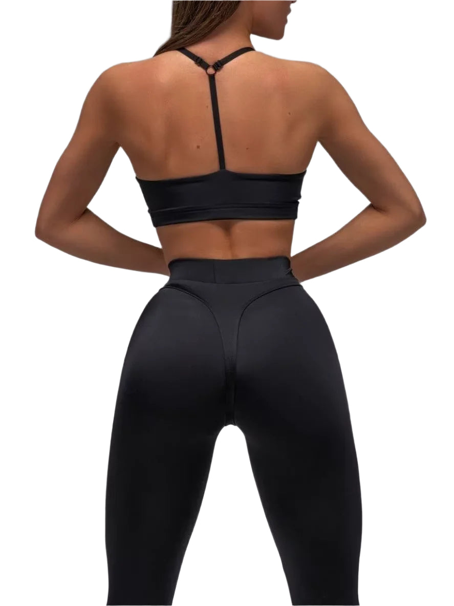 2024 Black Sexy High Waist Scrunch Butt Yoga Leggings Thick Workout Butt Lifting plus Size Tights Yoga Pants for Women
