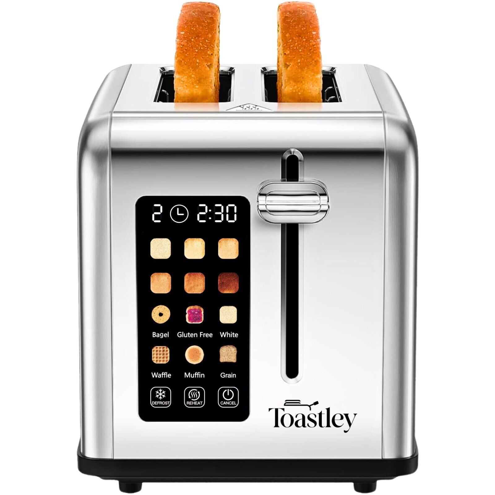 Toastley Smart Toaster 2 Slice with Screen Touch Control