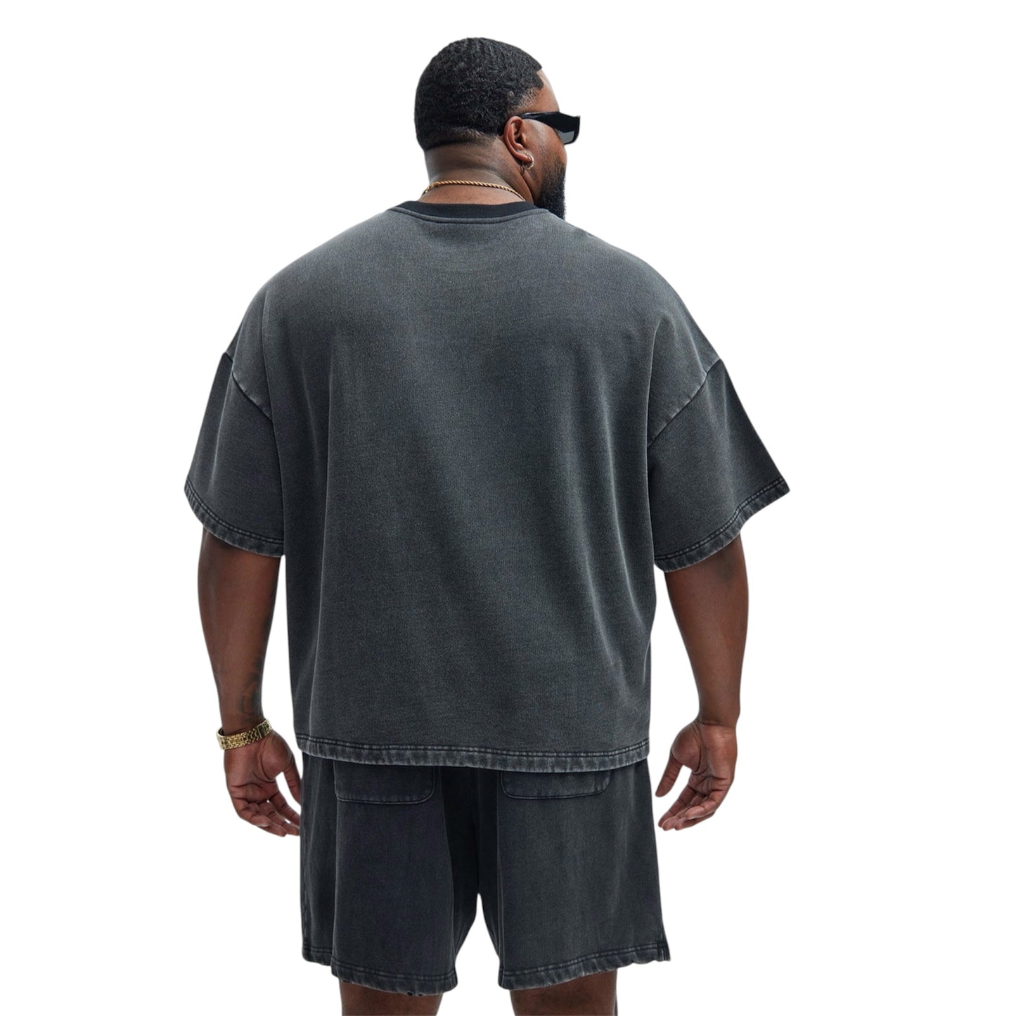 Kyle Oversized Tee Black Wash