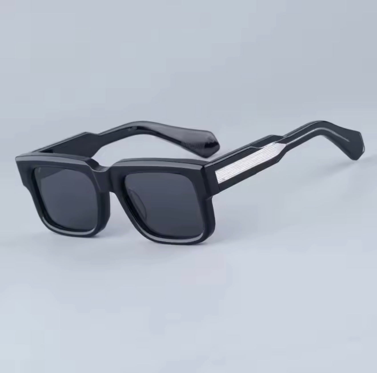 JMM Hemmings The Gentlemen Original High Quality Sunglasses Big Square Uv400 Men and Women Designer Brand Eyeglasses with Case