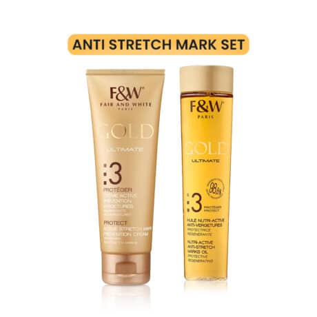 Gold Anti-Stretch Mark Care Set