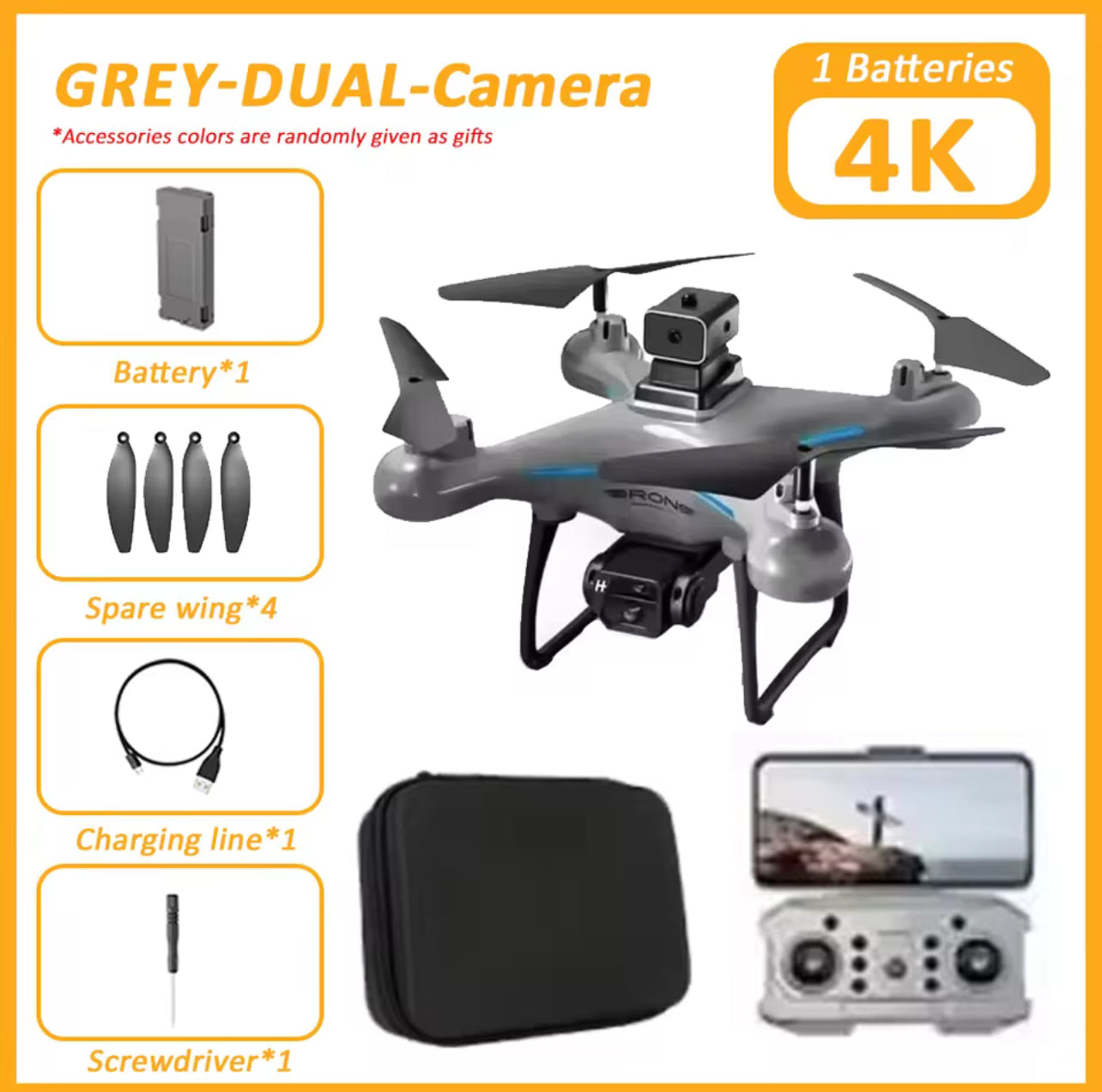 KY102 RC Drone 5G Brushless 8K Dual Camera with Screen Obstacle Avoidance Aerial Photography Four-Axis RC Helicopter Drone Toys