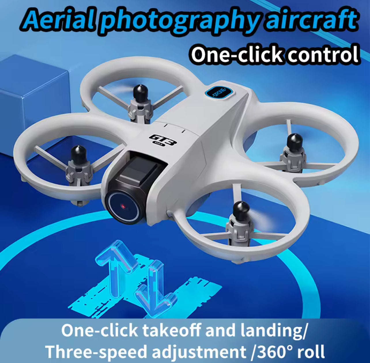 GT3 MAX Mini Drone 5G 8K GPS Professional HD Aerial Photography Dynamic Lighting Remote Control Aircraft Optical Flow Quadcopter