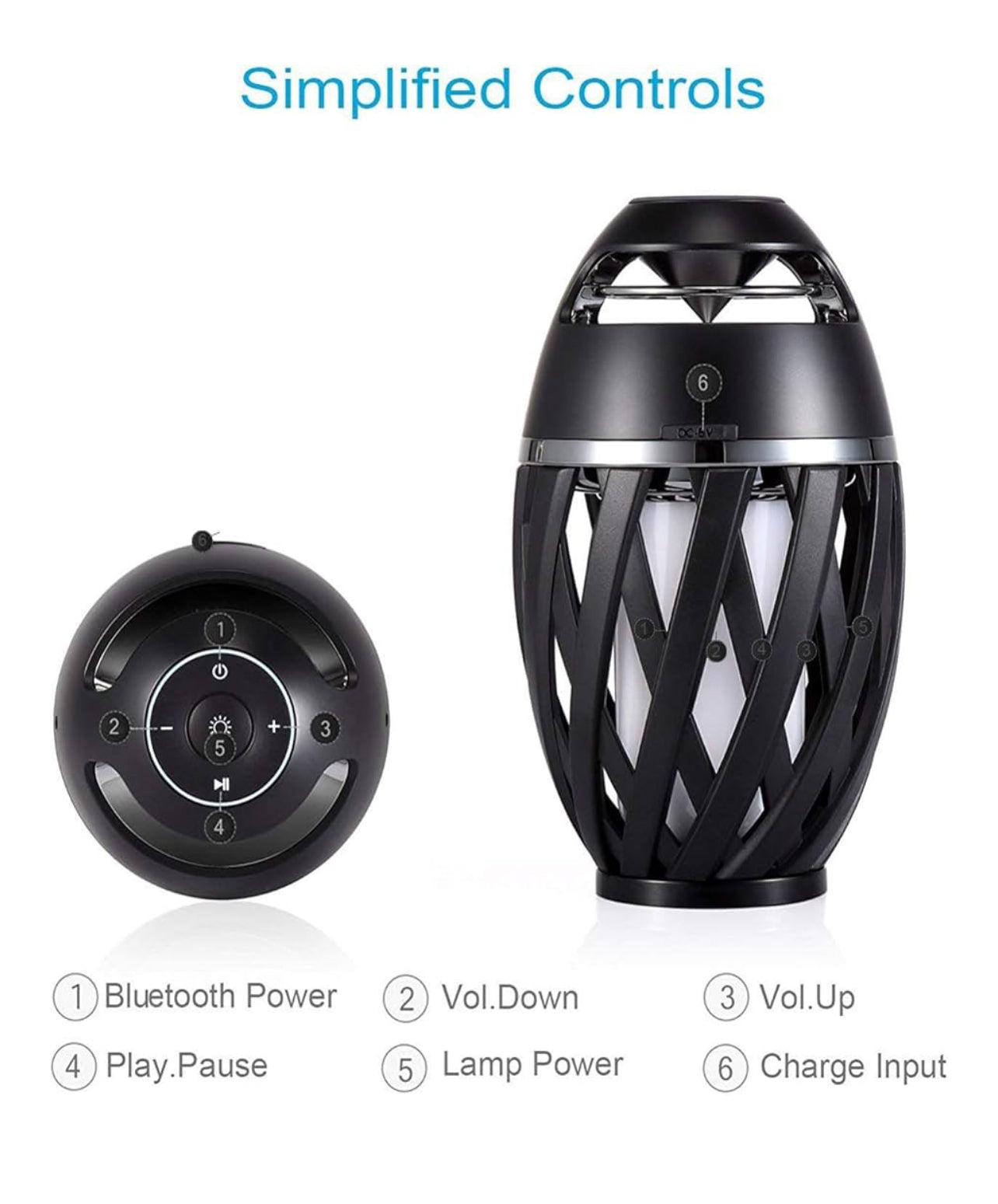 Outdoor Bluetooth Speaker, Gifts for Men Him Dad Women, Torch Outdoor Bluetooth Speaker, BT5.0 Stereo Speaker with HD Audio and Enhance Bass, Unique Christmas Birthdays Gifts for Men Him Father