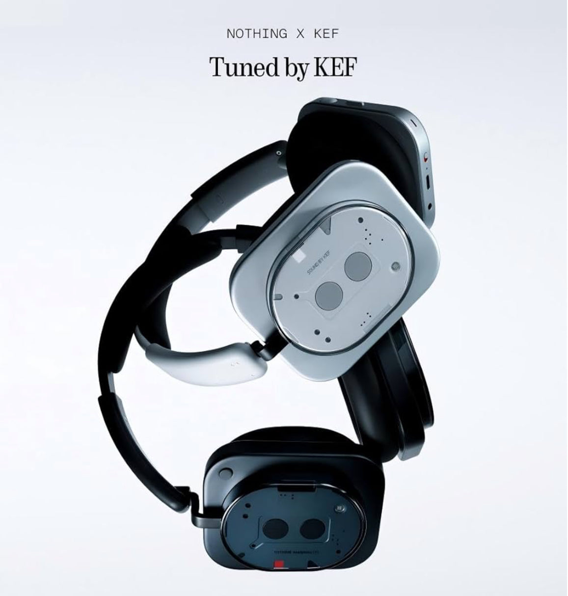 Nothing Headphone (1) Wireless Over Ear Headphones with Active Noise Cancelling, Up to 80 Hours of Battery Life, Hi-Res, Spatial Audio, Water Resistance