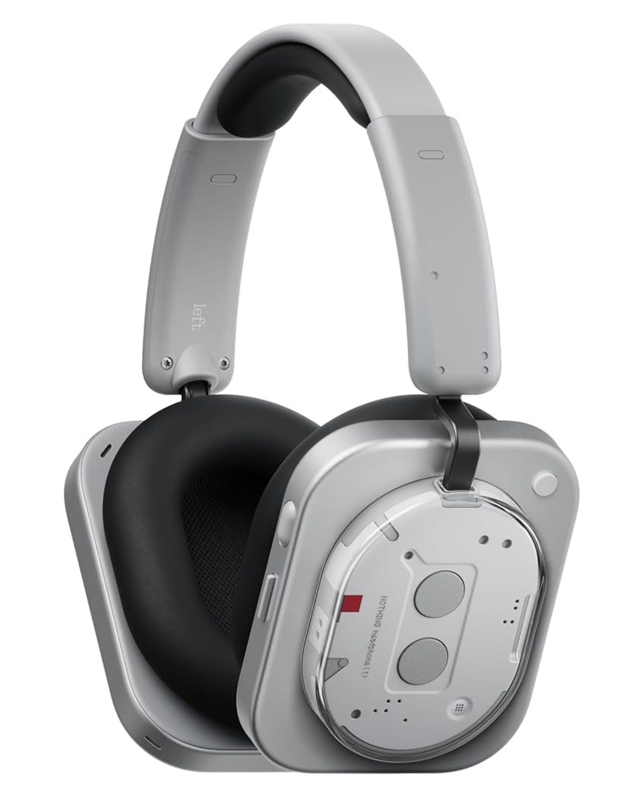 Nothing Headphone (1) Wireless Over Ear Headphones with Active Noise Cancelling, Up to 80 Hours of Battery Life, Hi-Res, Spatial Audio, Water Resistance