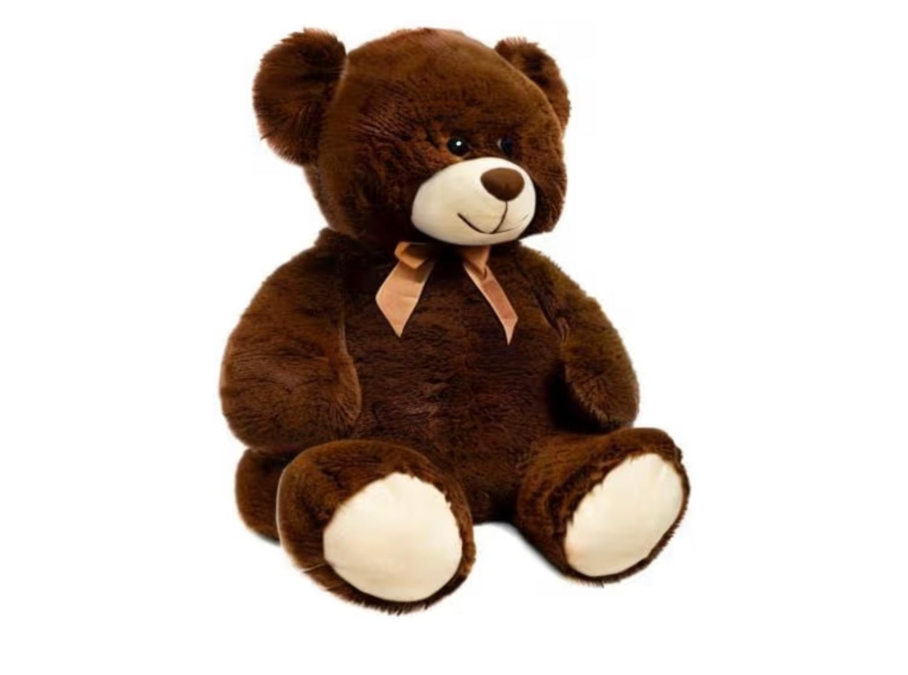 iBonny Giant Teddy Bear, 90cm, Tan Stuffed Animal, Plush, Soft Toy, Love Gift, Child Dolls