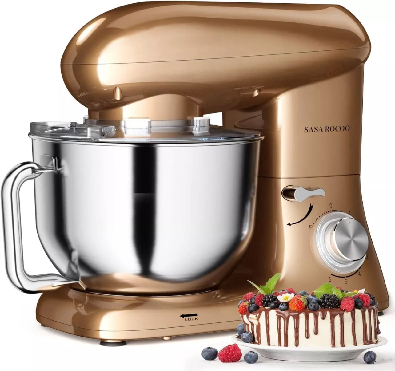 Powerful Stand Mixer – 1500W / 1800W | Kitchen Electric Mixer with Bowl & Attachments