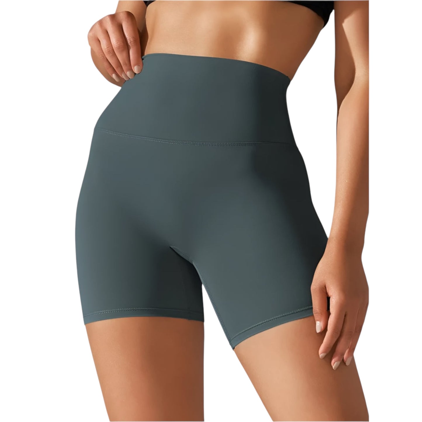 Women's Sports Yoga Shorts | High-Waist, Squat-Proof & Quick-Drying | Tight Fit for Cycling, Fitness, and Gym Workouts