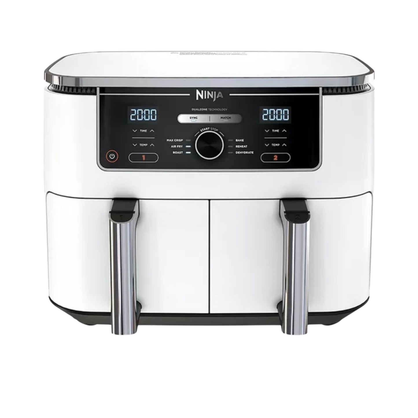 NINJA Foodi MAX Dual Zone AF400UKWH Air Fryer – White & Black