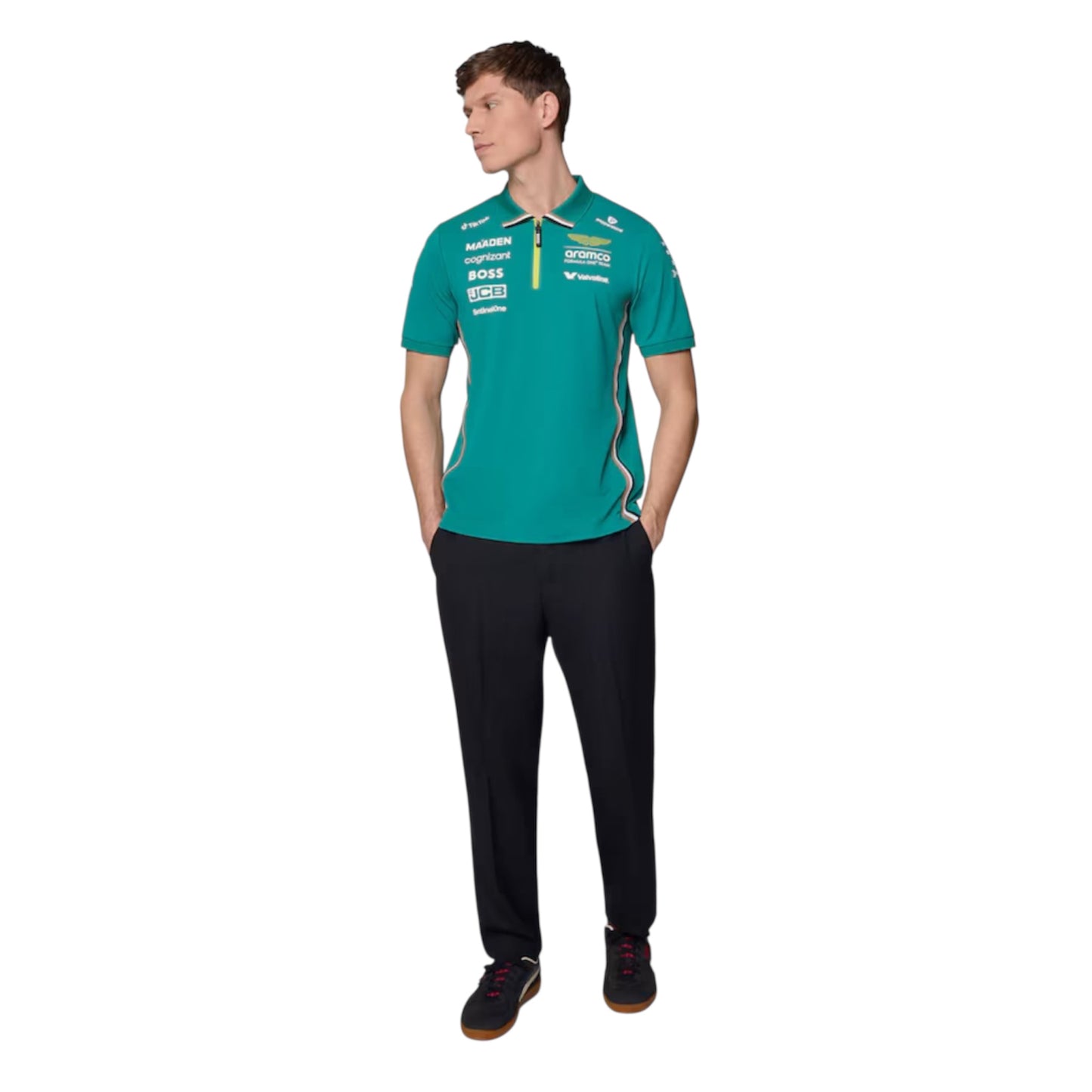 Aston Martin Aramco Cognizant F1 2025 Team Polo