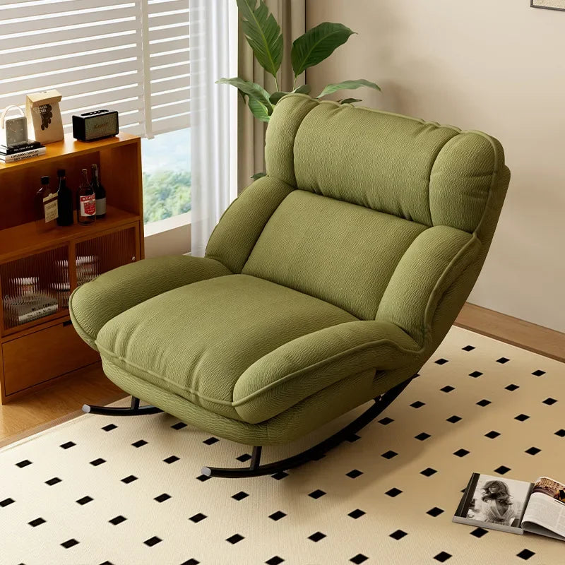 Lazy Sofa, Rocking Chair, Lounge Chair, Balcony, Home Use Leisure Chair, Reclining or Sleeping, Living Room Rocking Chair