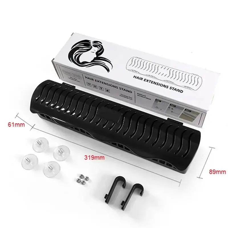 Hair Extension Holder Wigs Display Hair Styling Weaving Wig Storage Rack for Barber Hair Extension Stand