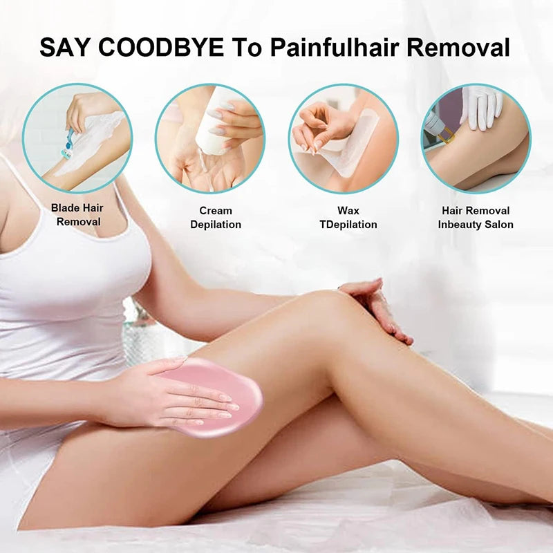 1Pcs Manual Hair Polisher Hand and Foot Hair Remover Non Injurious Skin Hair Remover