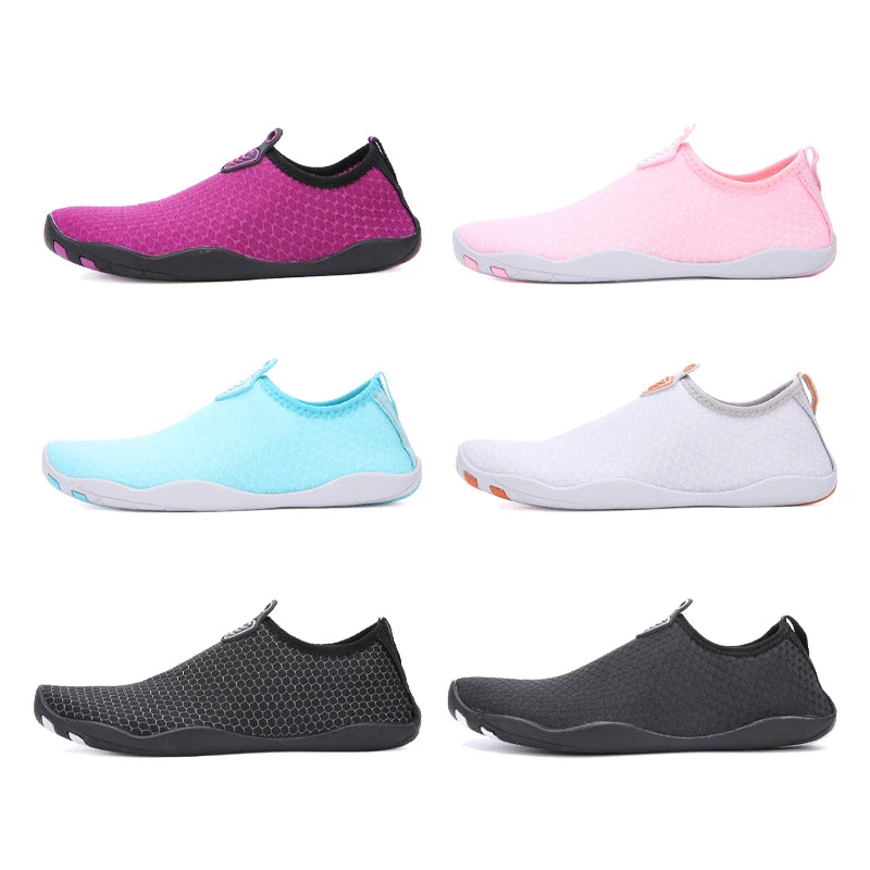 Men Women Quick-Dry Swimming Beach Wading Fitness Fishing Sports Aqua Shoes Lightweight Barefoot Outdoor Water Sneakers