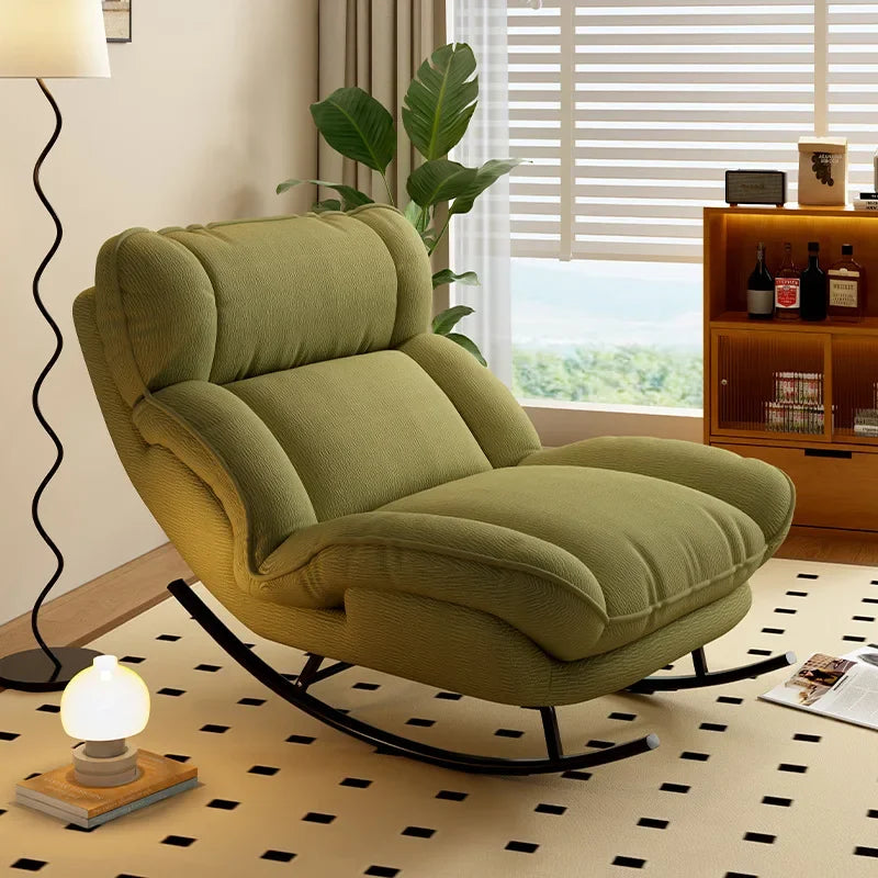 Lazy Sofa, Rocking Chair, Lounge Chair, Balcony, Home Use Leisure Chair, Reclining or Sleeping, Living Room Rocking Chair