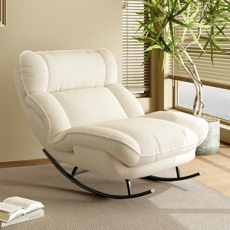 Lazy Sofa, Rocking Chair, Lounge Chair, Balcony, Home Use Leisure Chair, Reclining or Sleeping, Living Room Rocking Chair