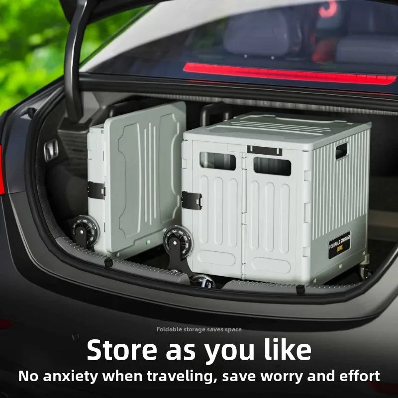 Camping and Storage Boxhome Multifunctional Grocery Cart, Portable and Foldable Shopping Cart, Outdoor Trolley Cart, Stall,