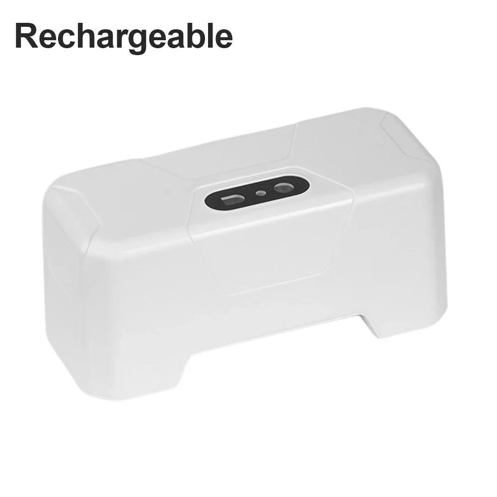 Automatic Toilet Flush Button Induction Toilet Flusher External Infrared Flush Splash-Proof with Wireless Transmitter