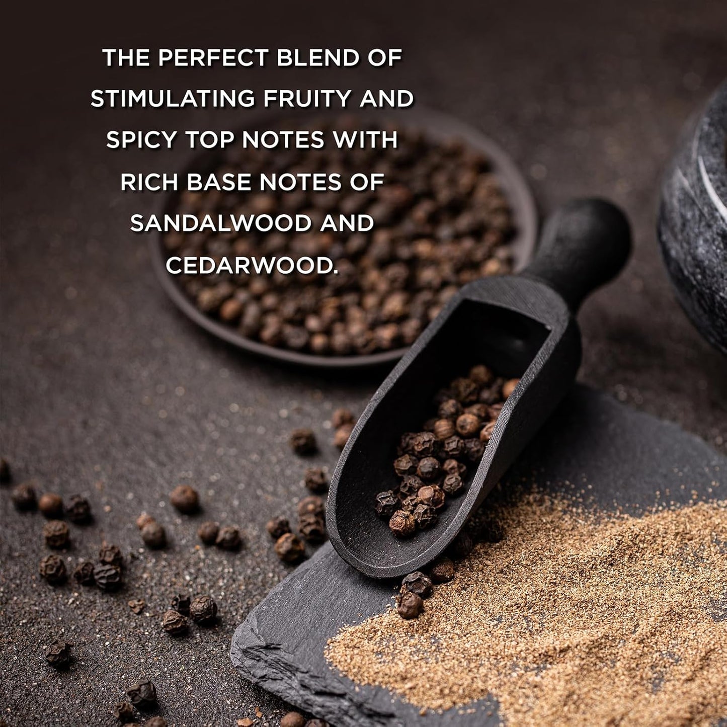 Black Pepper & Ginseng Men'S Luxury Slipper Gift Set - Vegan Friendly (Pack of 1)