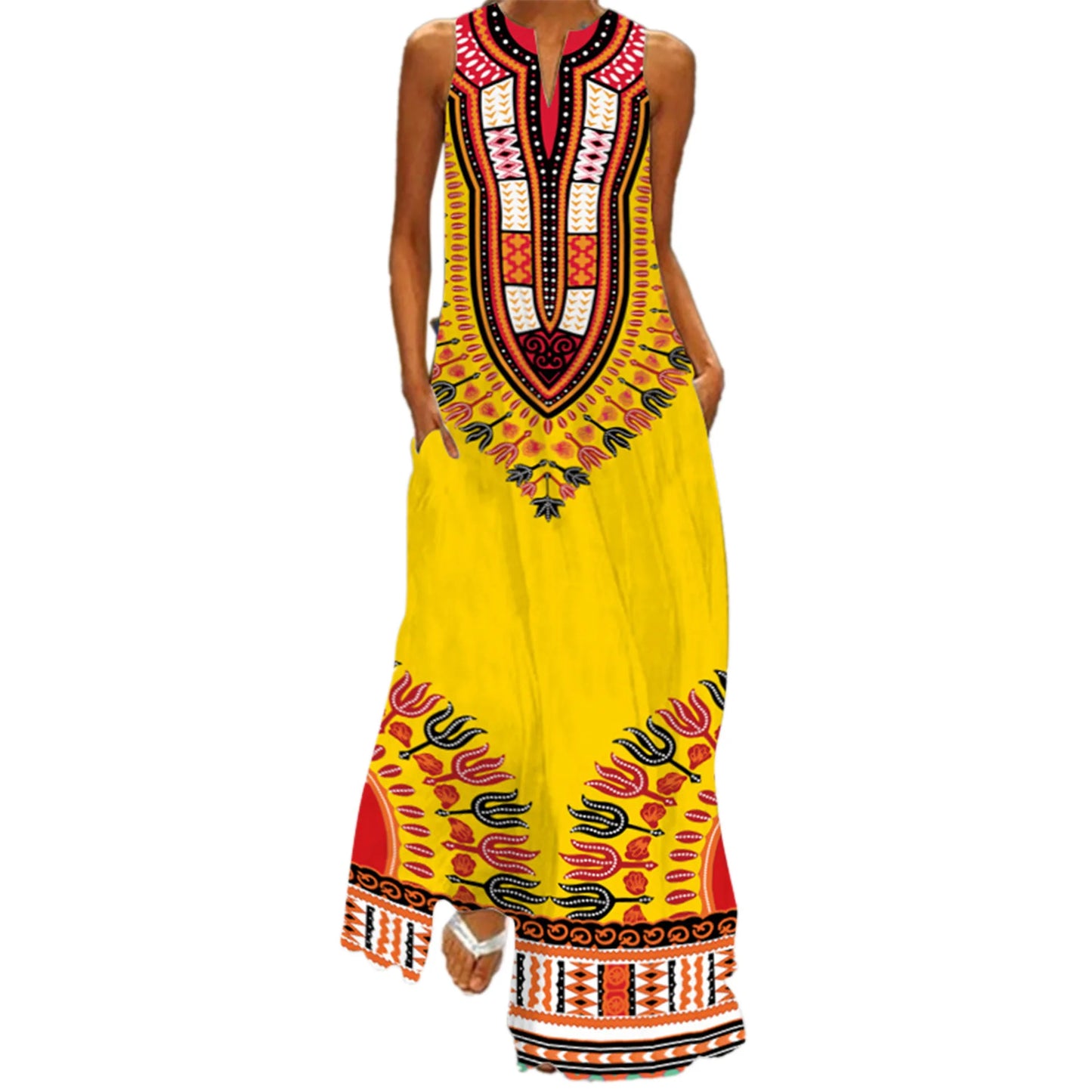 New in Evening Dresses African Dresses for Women Fashion Africa Clothing Dashiki Robe Africains Femme 2025 Summer