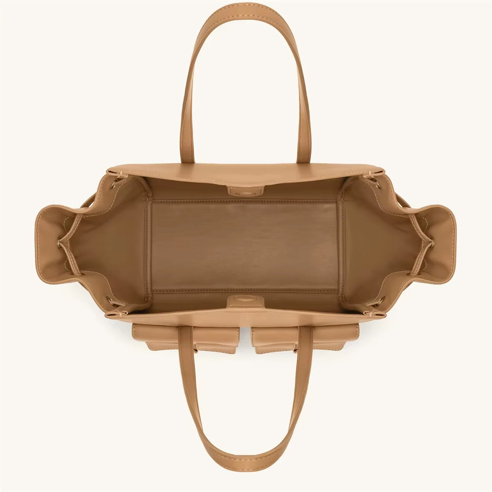 Vegan Leather Motorcycle Style Tote Bag Women'S Large Capacity Crossbody Purse for Commuters Underarm Shoulder Handbag