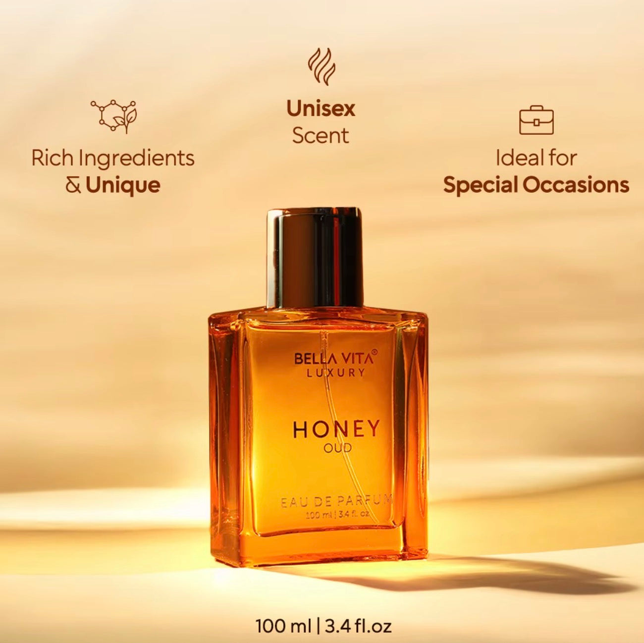 BellaVita Honey Oud Eau De Parfum