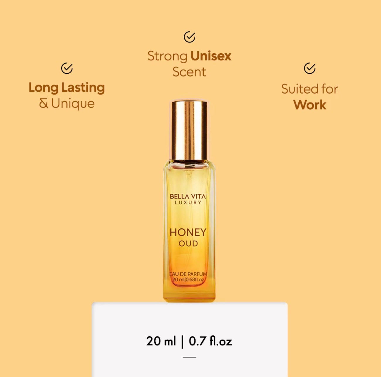 BellaVita Honey Oud Mini EDP 20ml