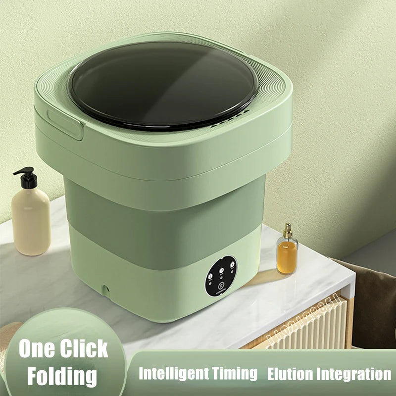 Portable Mini Washing Machine for Socks and Underwear - High Capacity with Spinning Dry Functionality - Available in 3 Models