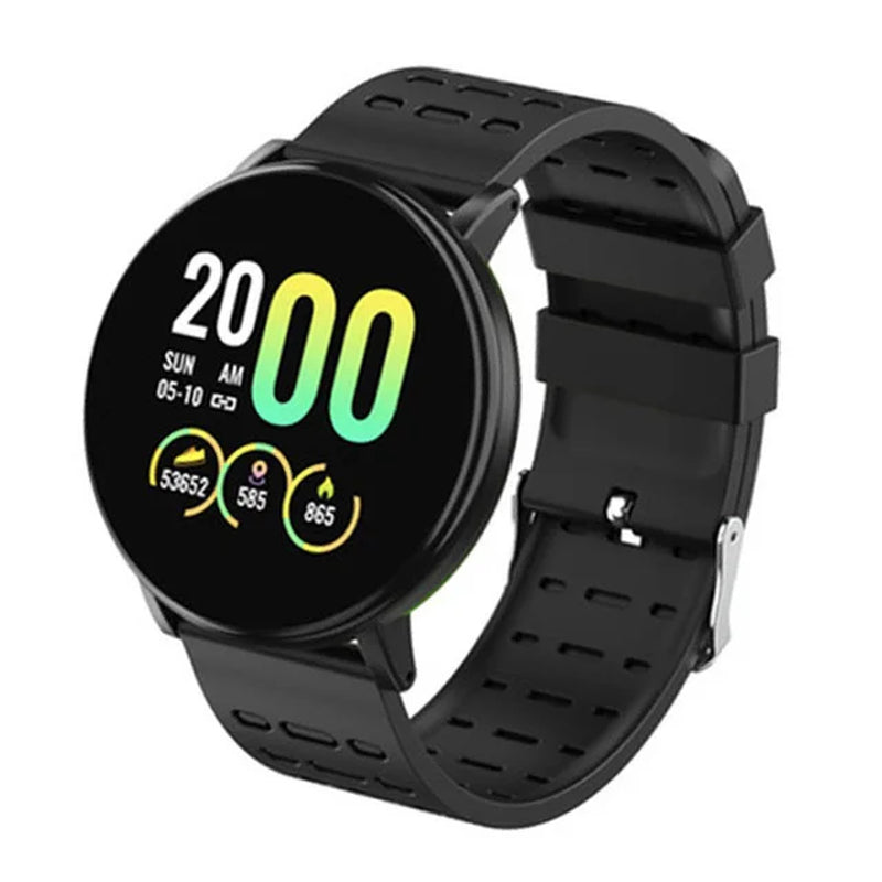 119S Bluetooth Smartwatch - Advanced Health Monitoring and Fitness Tracking for Men and Women, Compatible with Android and iOS