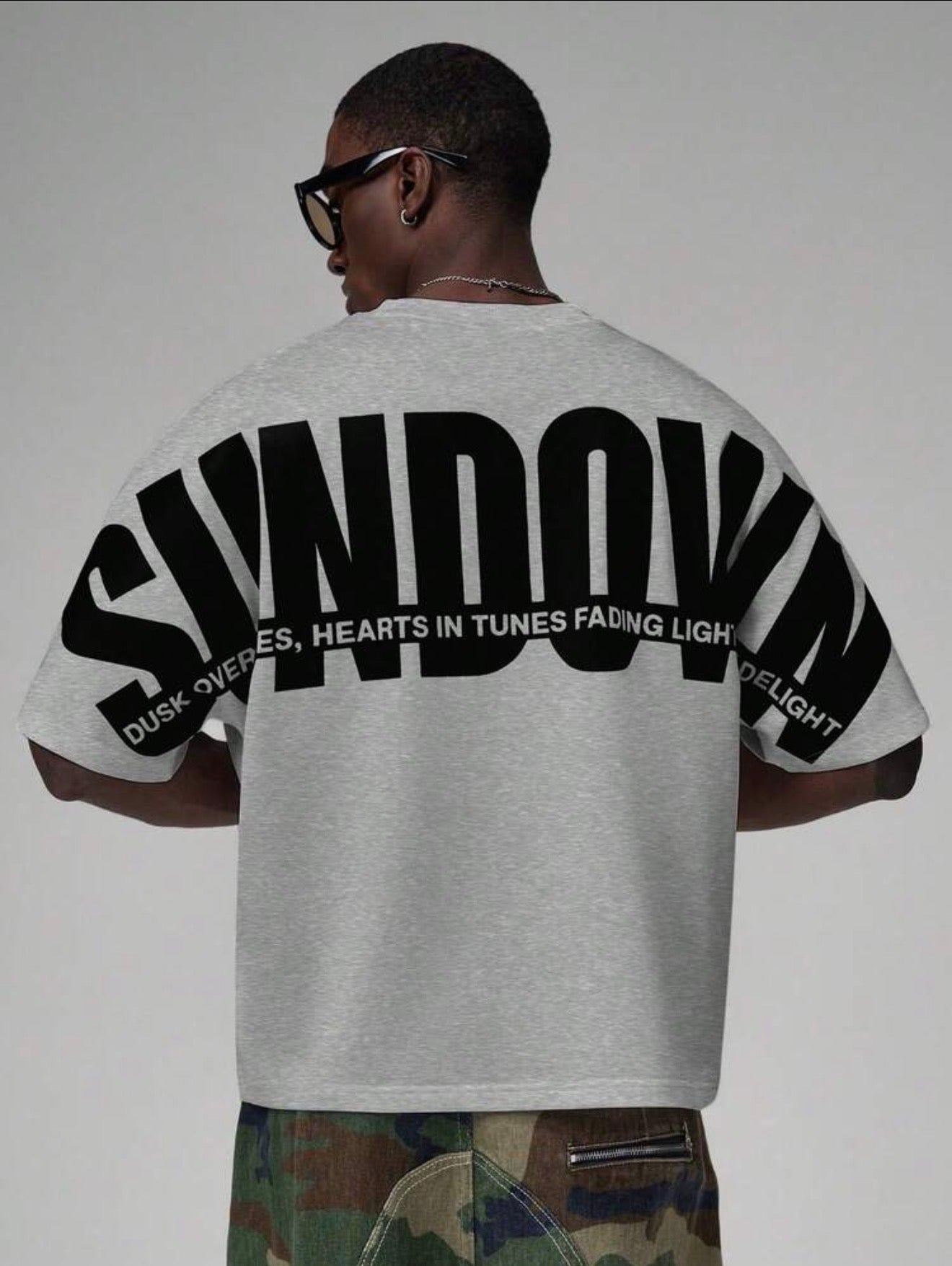 STYNVO Men’s Letter Graphic T Shirt