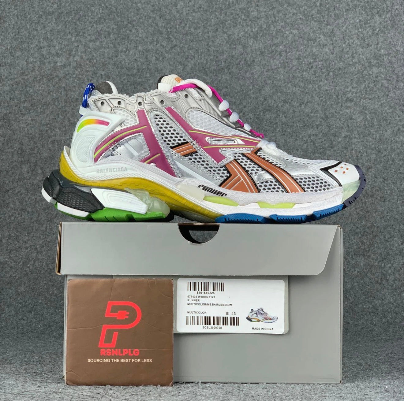 Balenciaga Wmns Runner Sneaker
'Multicolor"