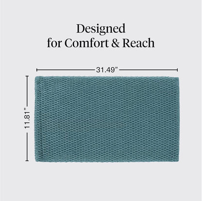 Kitsch African Net Sponge 3pcs Aqua Grey | Exfoliating Body Scrubber