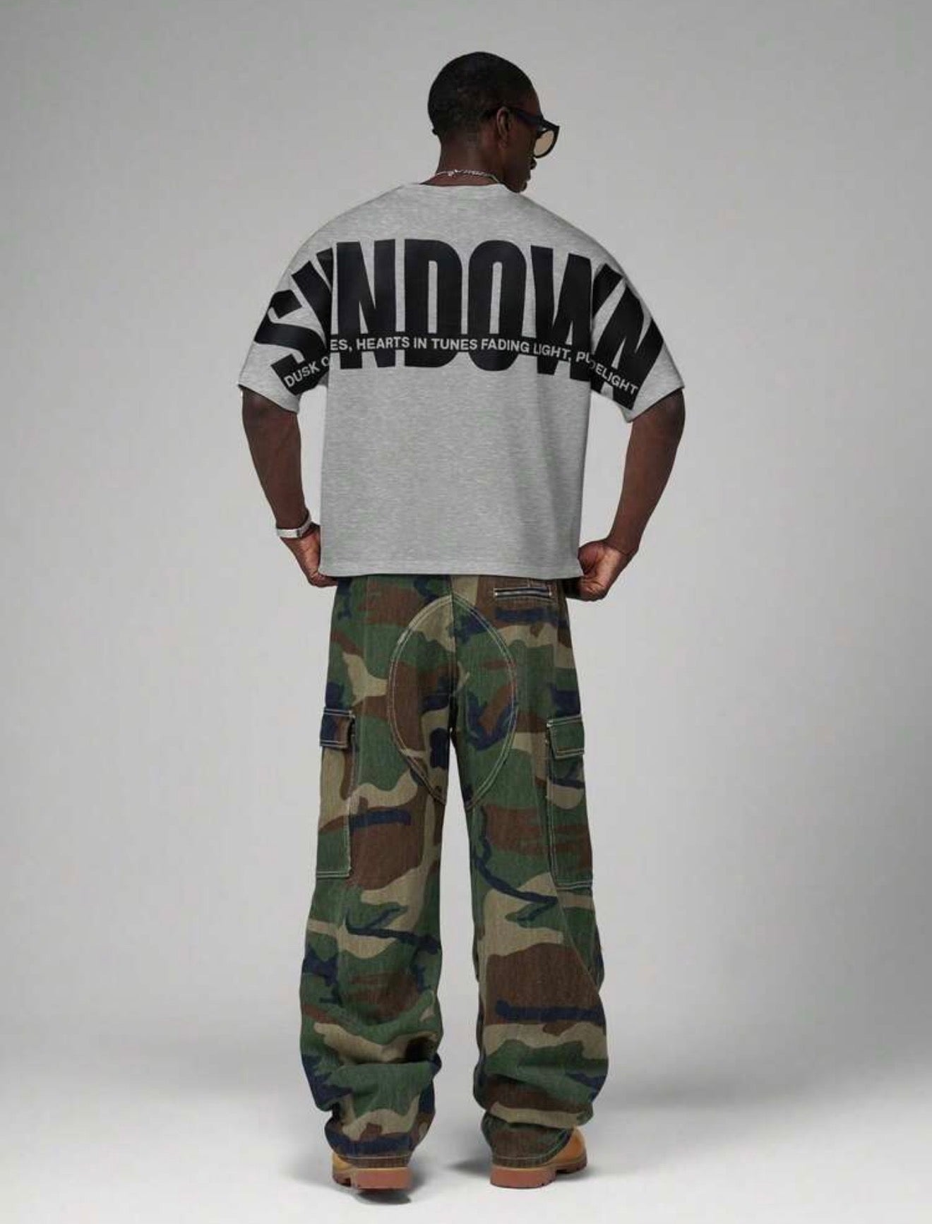 STYNVO Men’s Letter Graphic T Shirt