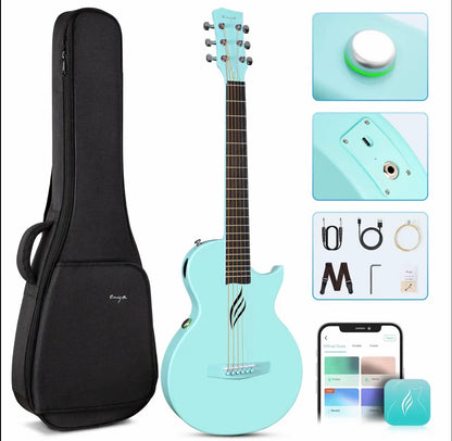 NOVA GO SP1 Carbon Fibre Acoustic Electric Travel Guitar